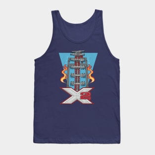 X2 Roller Coaster Tank Top